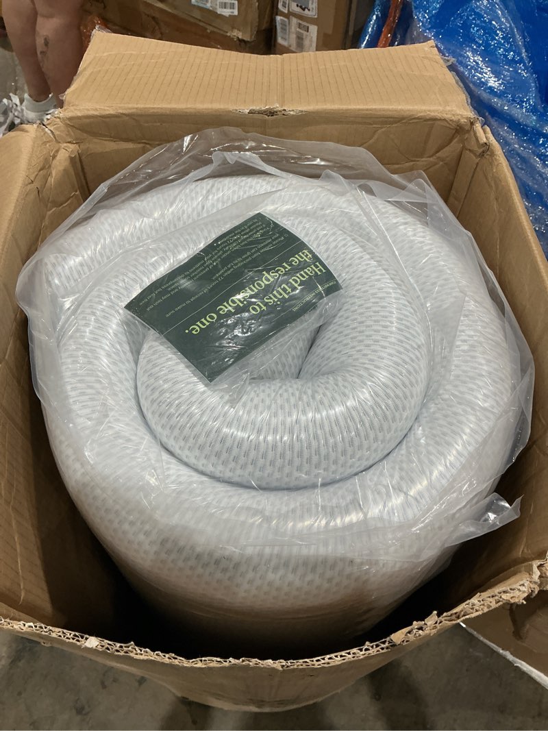 Condition photo showing Good Condition for zinus 12 inch green tea cooling memory foam mattress [new version], king, fiberglass free, medium firmness, cooling gel foam, certified safe foams & fabric, mattress in a box