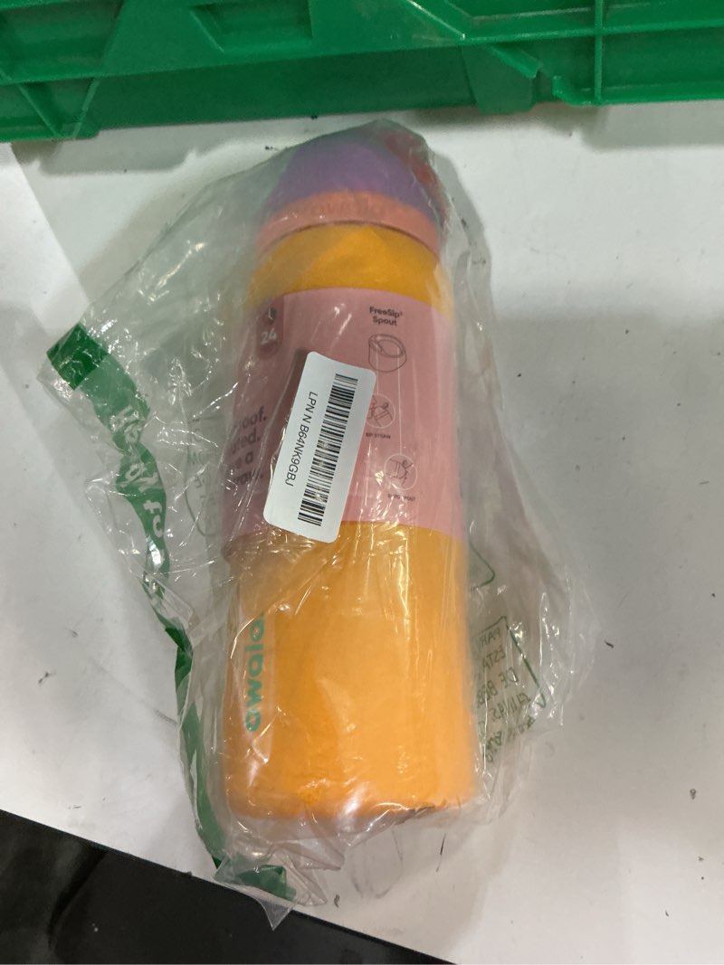 Condition photo showing Good Condition for owala freesip insulated stainless steel water bottle with straw for sports, travel, and school bpa-free sports water bottle, 32 oz, tropical tropical 32 ounces
