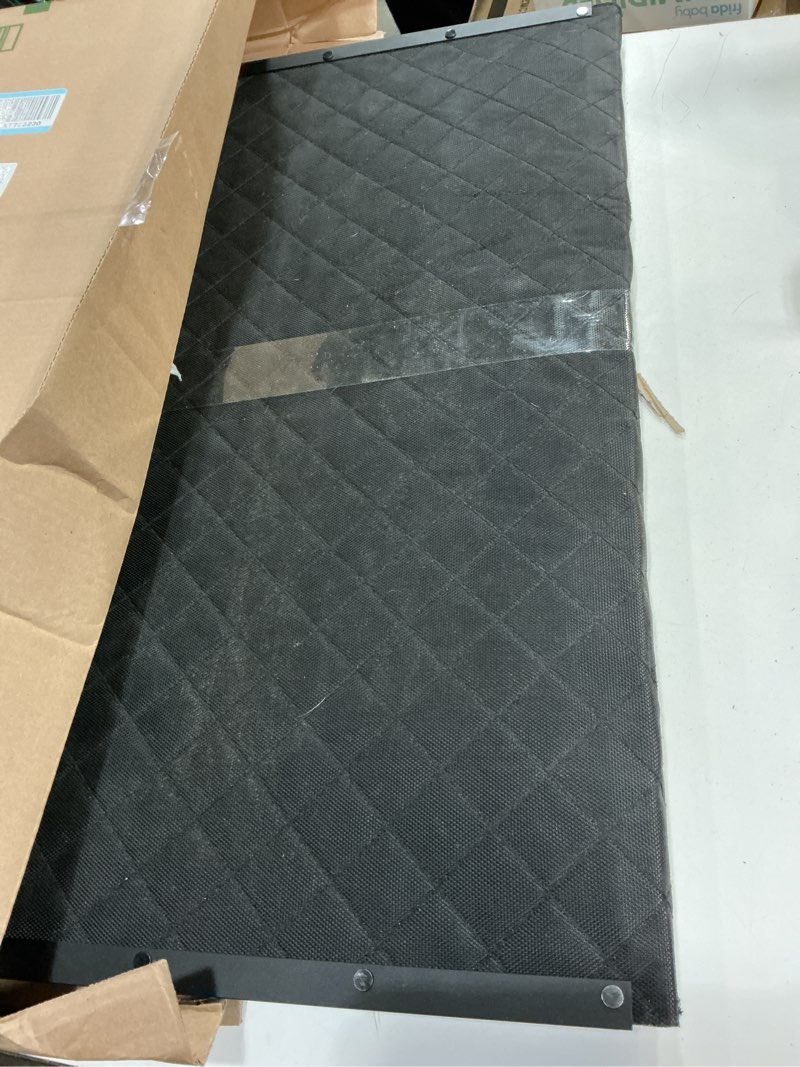 Condition photo showing As Is for grenty chew proof dog crate pad for aggressive chewers, indestructible dog bed, waterproof crate pads for cages, durable crate mat for small pet?47x28 in?