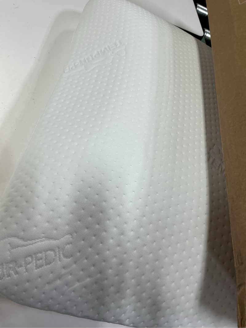 Condition photo showing Good Condition for Tempur-Pedic Memory Foam Symphony Pillow Luxury Soft Feel, Standard, White