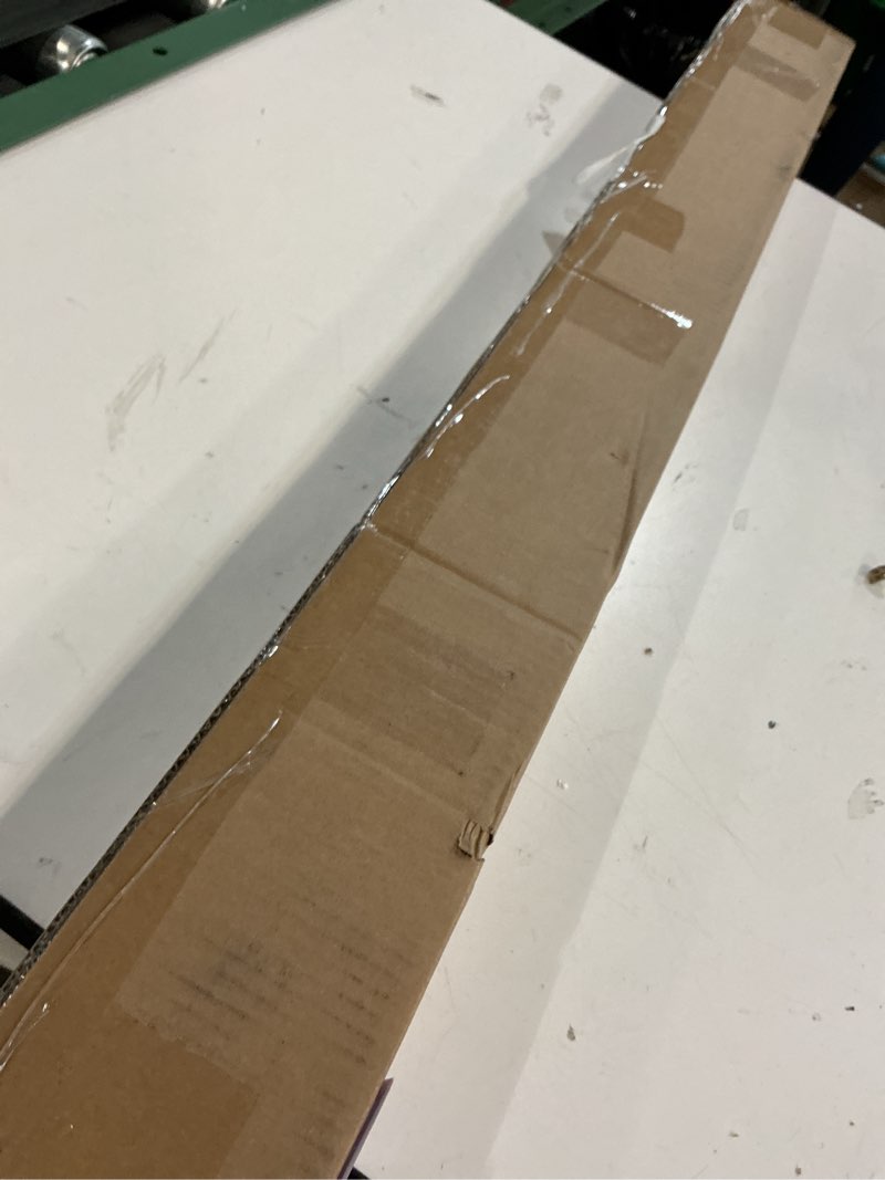 Condition photo showing Good Condition for LazBlinds Cordless Cellular Shades, No Tools No Drill Blackout Honeycomb Shades Pleated Blinds for Windows, 38.5'' W x 48'' H, Silver White Blackout-silver White 38 1/2'' W x 48'' H