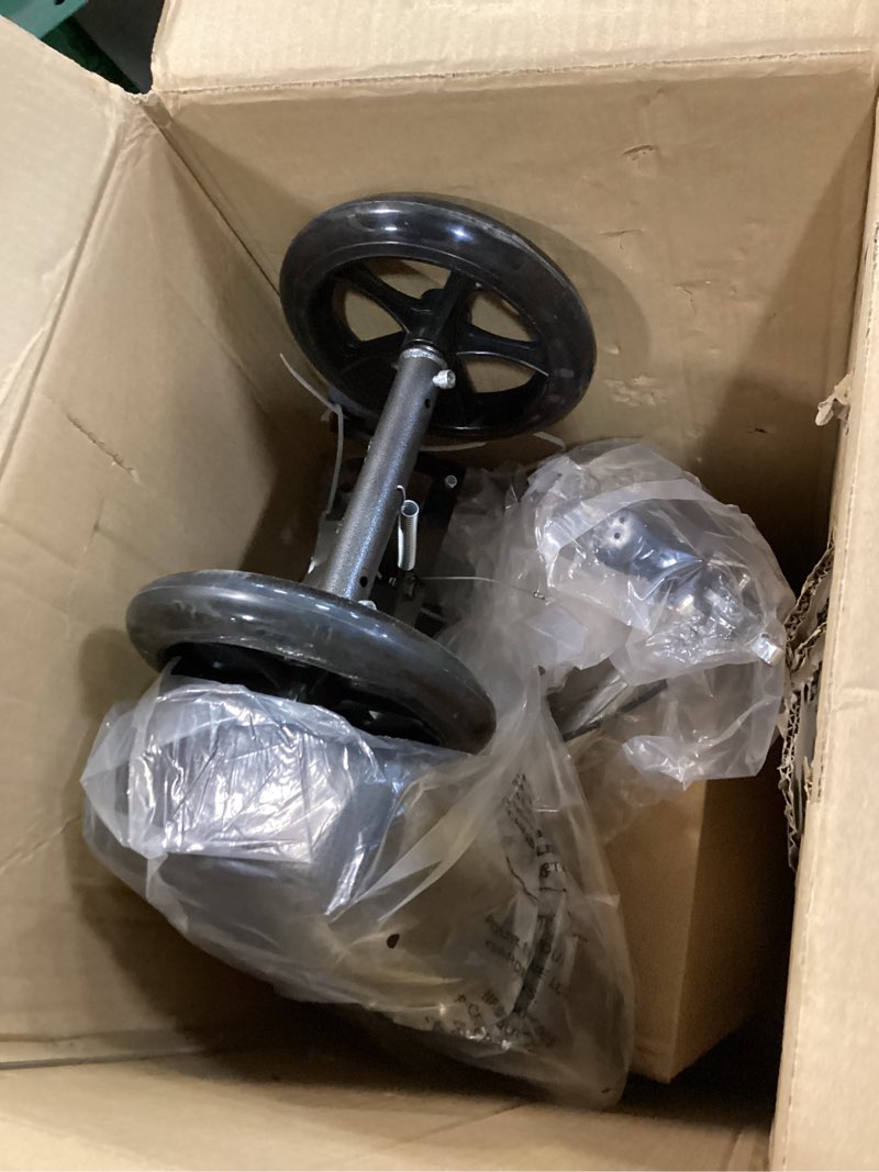 Condition photo showing Good Condition for Drive Medical 796 Adjustable Height Steerable Knee Walker Knee Scooter Leg Walker Crutch Alternative, Dual Pad with Basket and Hand Brake 350 Pound Weight Cap