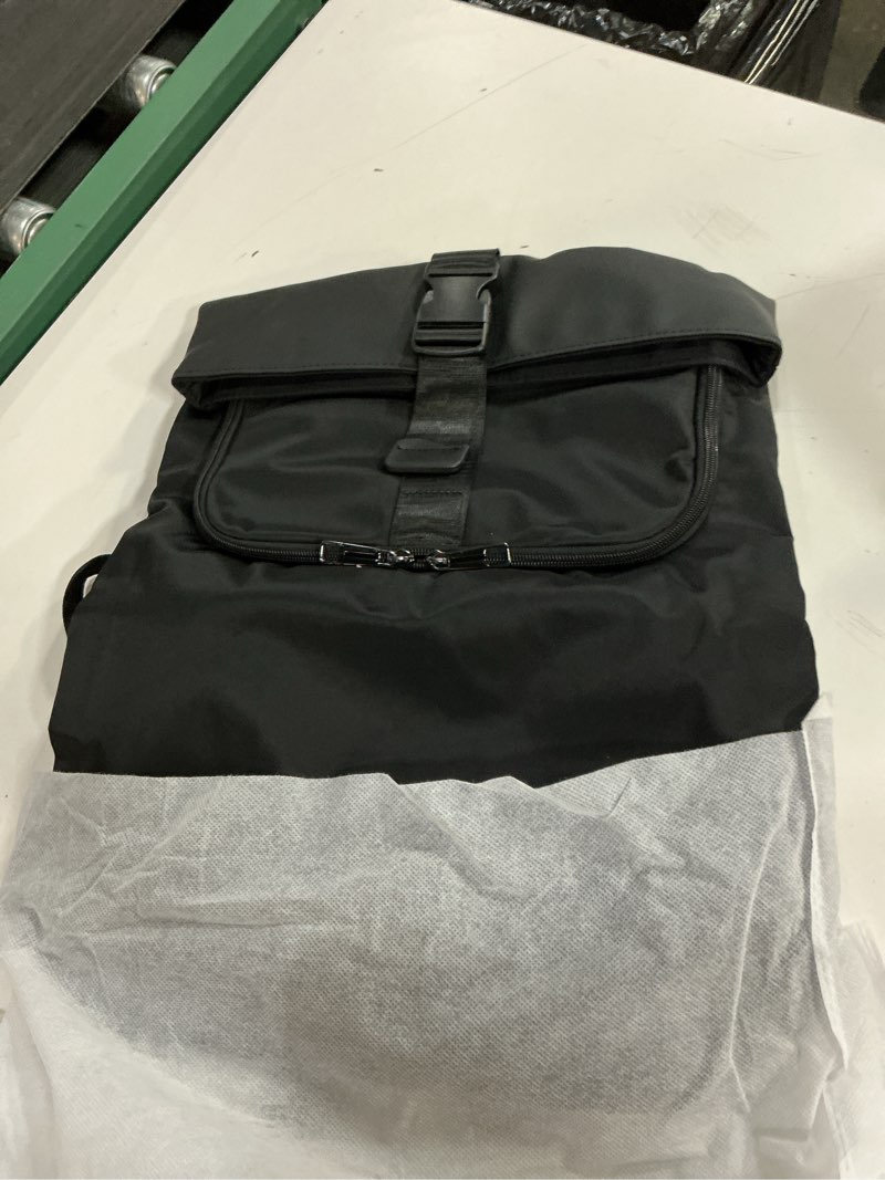 Condition photo showing Good Condition for lightweight laptop backpack 17inch for women & men professional business computer bag with back cushioning carry on waterproof travel computer backpack resistant travel work citywalk black