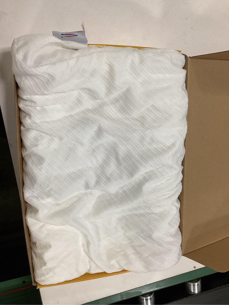 Condition photo showing As Is for similar jicuse bed pillows for sleeping 1 pack,standard size,luxury hotel collection pillow,soft fluffy and great support