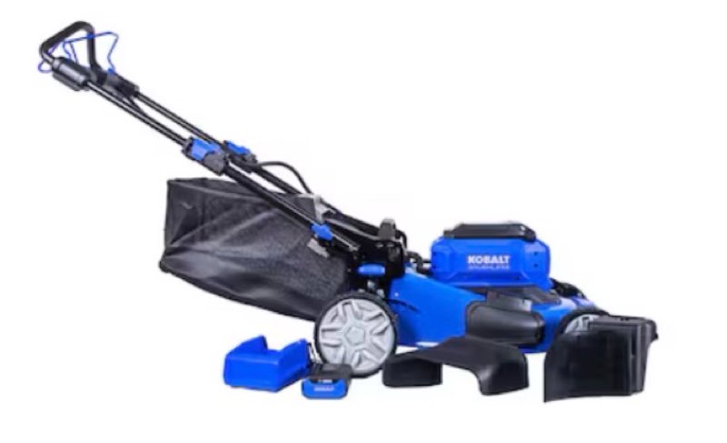 kobalt gen4 40-volt, 20-in self propelled battery walk mower