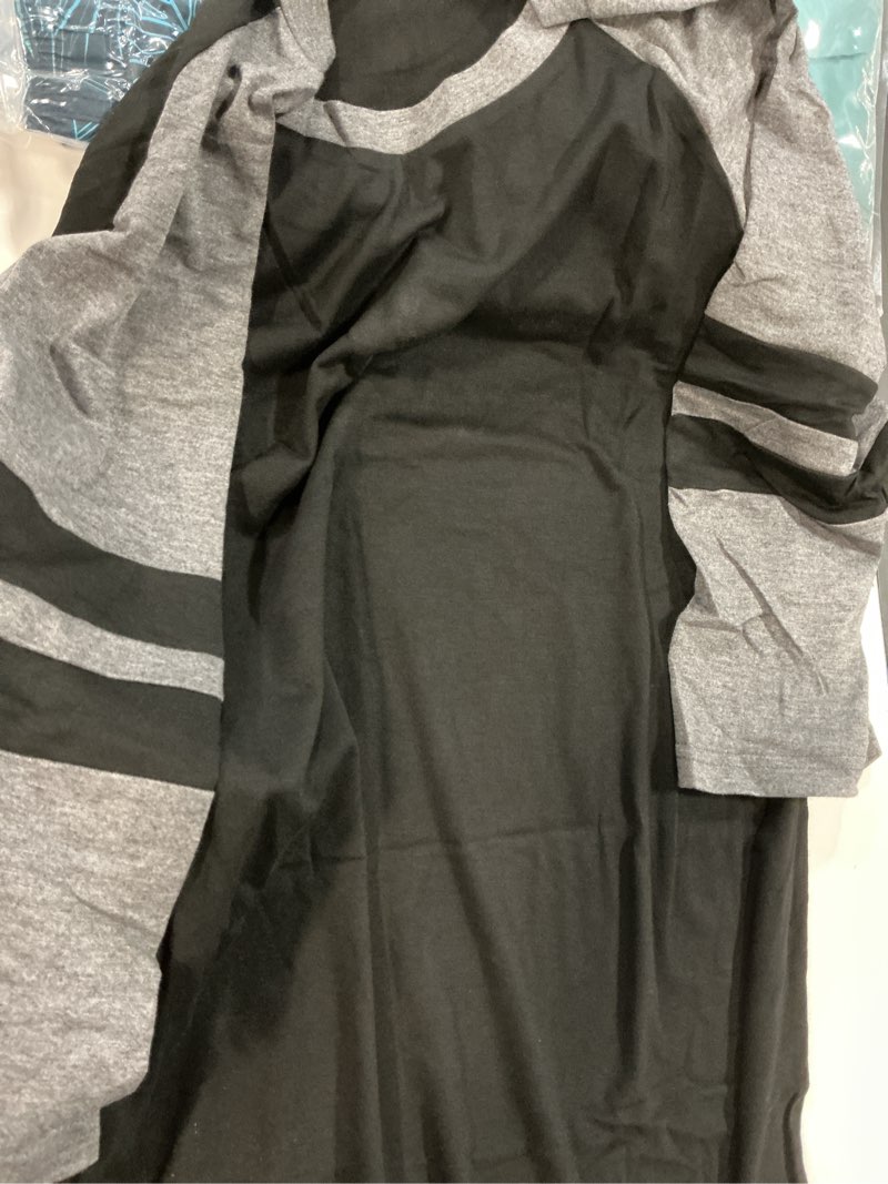 Condition photo showing New/Like New for large women's long sleeve nightgown soft nightshirt raglan sleeve sleep