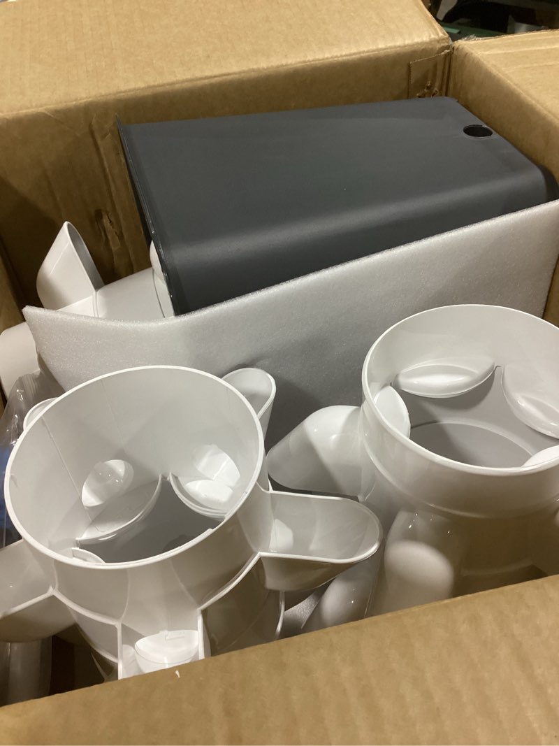 Condition photo showing Good Condition for Hydroponics Tower Indoor Growing System Vertical Garden Planter Indoor Smart Garden Kit with Pump and Movable Water Tank Vegetable Plant Gift for Gardening Lover (35-Plants)