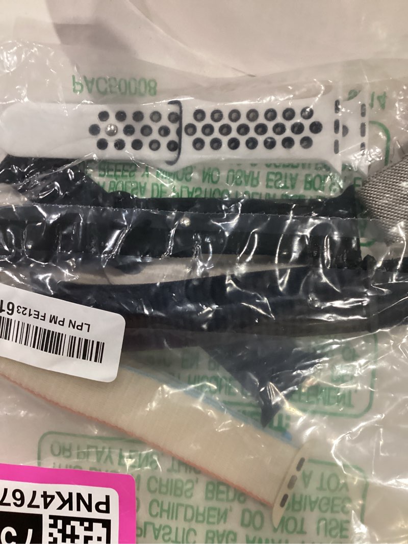 Condition photo showing Good Condition for 8 pack compatible with apple watch ultra 3/2 band 49mm 46mm 45mm 44mm 42mm men women,breathable silicone+milanese loop+sport+sport loop band for iwatch series 11/10/9/8/7/6/se/5/4/3, ultra 3 2 1 04-white black/coal black/starlight/black/starlight/black/starlight/black/milk white 49/46/45/44/42 mm(series 3/2/1)
