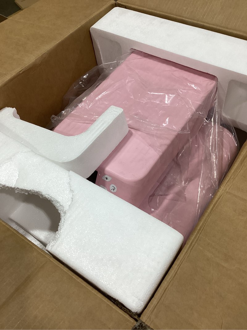 Condition photo showing As Is for HTVRONT Auto Heat Press Machine for T Shirts - Heat Press 15x15 with Auto Release - Heats Up Fast & Heat Evenly, Professional Heat Press Machines for HTV, Sublimation, Heat Transfer Projects Pink