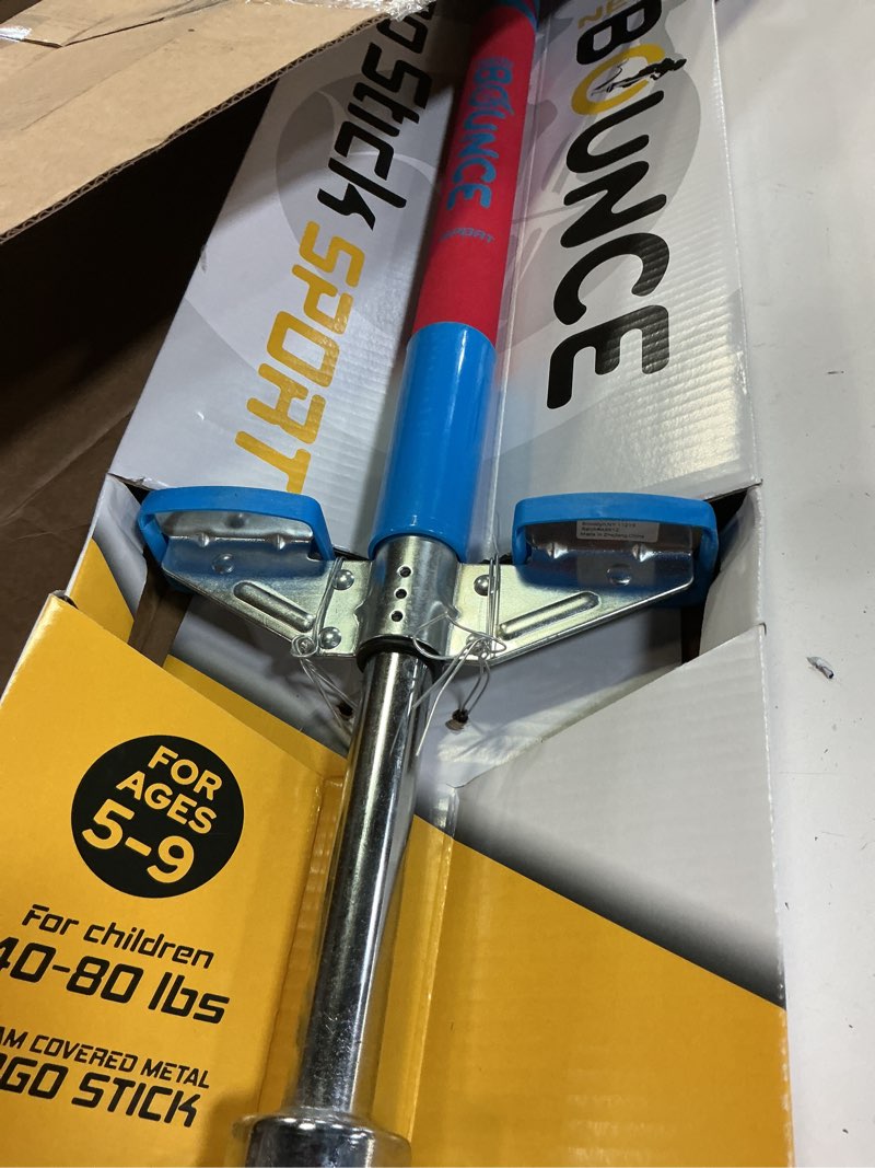 Condition photo showing Good Condition for new bounce pogo stick for kids - pogo sticks, 40 to 80 lbs - sport edition, quality, easy grip, pogostick for hours of wholesome fun blue & red