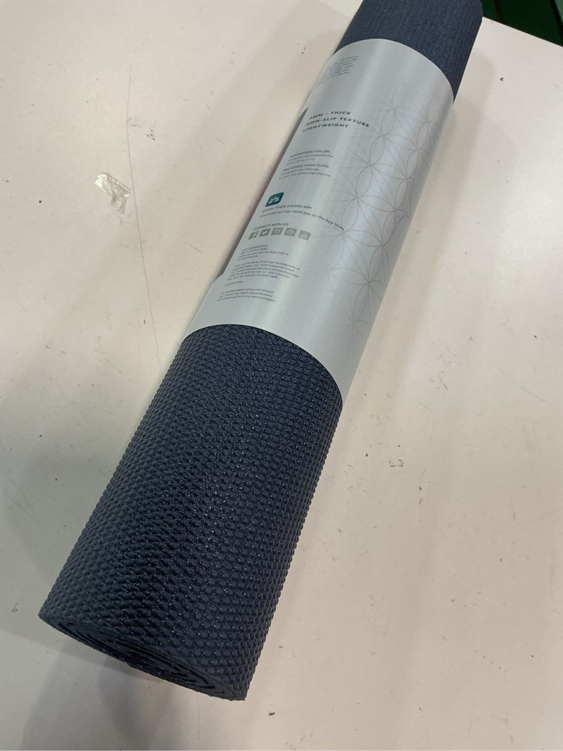 Condition photo showing Good Condition for gaiam print yoga mat, non slip exercise & fitness mat for all types of yoga, pilates & floor exercises pink marrakesh