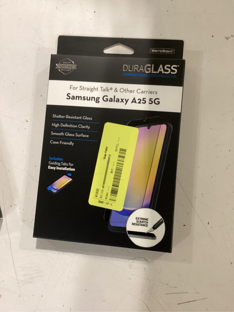 Condition photo showing New/Like New for duraglass tempered glass screen protector for samsung galaxy a25 5g