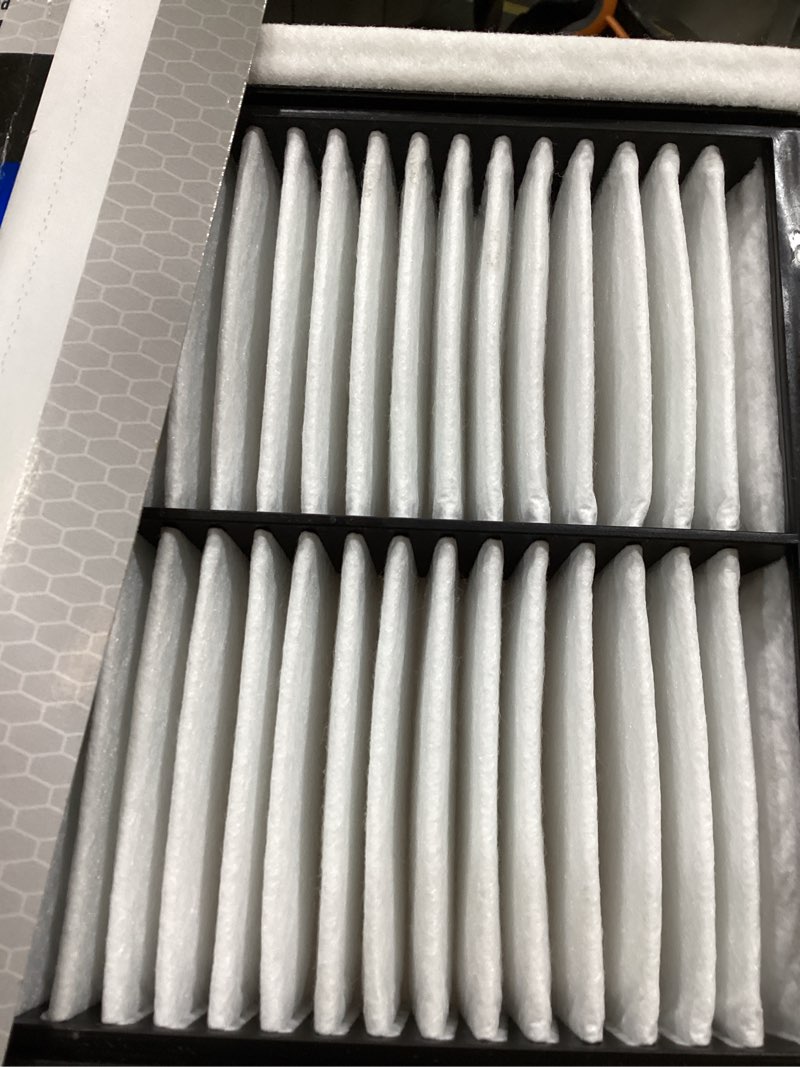 Condition photo showing As Is for super tech engine air filter 2040  replacement filter for hyundai and kia