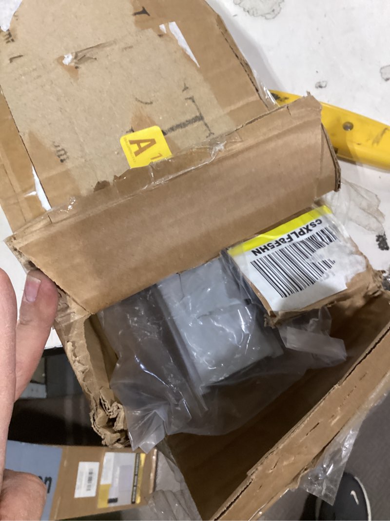 Condition photo showing As Is for dynasty hardware push bar panic exit device for emergency exit doors aluminum