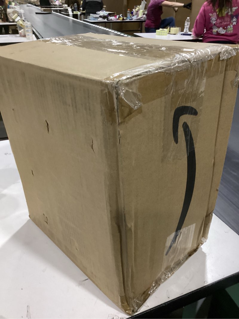 Condition photo showing Good Condition for Amazon Basics 6 Sheet Cross Cut Paper and Credit Card Home Office Shredder with 3.8 Gallon Bin, Blac