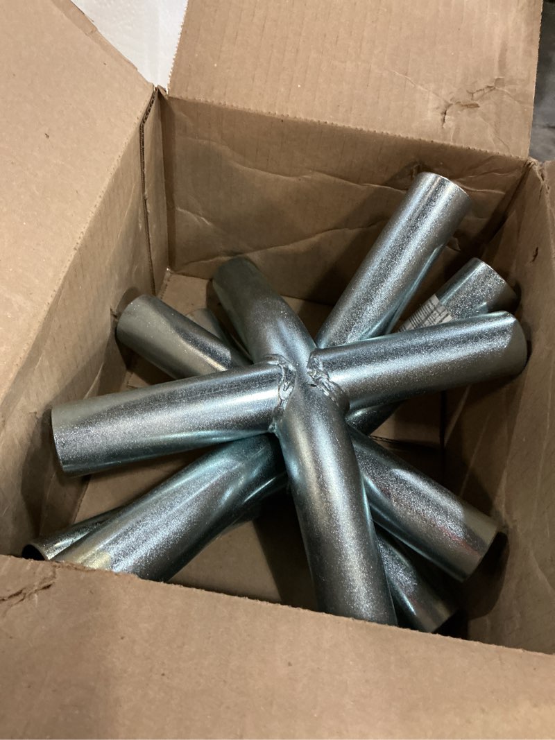 Condition photo showing Good Condition for ust canopy fittings coupling connectors set 4 way 1-3/8" pack of 3