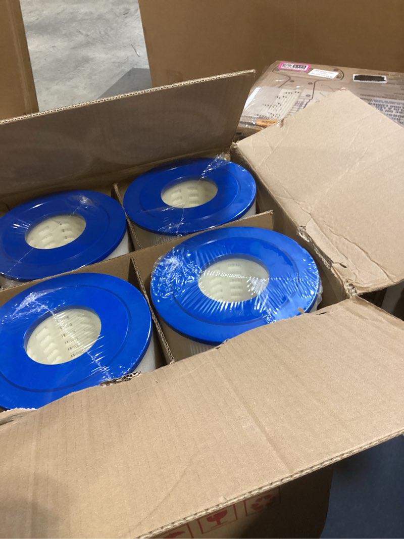 Condition photo showing Good Condition for pool filter compatible with ccp420, clean and clear plus 420, c-7471, fc-6470, r173576,178584, 4 pack