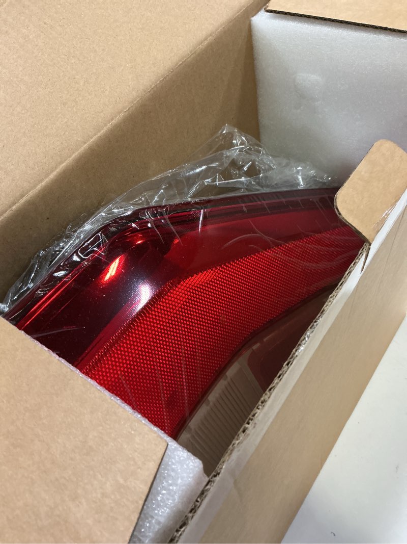 Condition photo showing Good Condition for halogen tail light pickup rear lamp assembly compatible with ford f150 f-150 xl stx 2021 2022 2023 w/o blind spot right passenger side ml3z13404e(rh xl stx w/o blind spot) 21-23 halogen w/o blind spot right passenger side