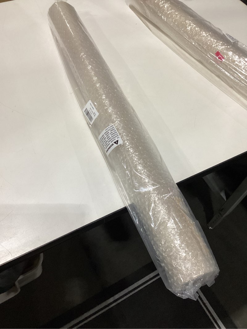 Condition photo showing New/Like New for Leather Table Cover,1.8mm Thick,30x48 Inch Desk Cover,Large Desk Mat,Table Protector,Table Cover Protector,Kitchen Table Cover,Dining Table Mat,(Off White+Light Gray,30x48) Off White+light Gray 30×48inch