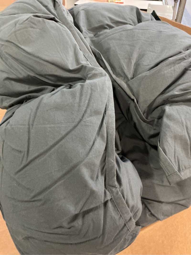 Condition photo showing Good Condition for cotton pintuck comforter, king/cal king, nightfall