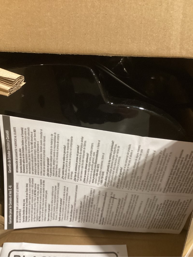 Condition photo showing Good Condition for BLACK+DECKER 12-Cup Digital Coffee Maker, Programmable, Washable Basket Filter, Sneak-A-Cup, Auto Brew, Water Window, Keep Hot Plate, Black Black coffeemaker