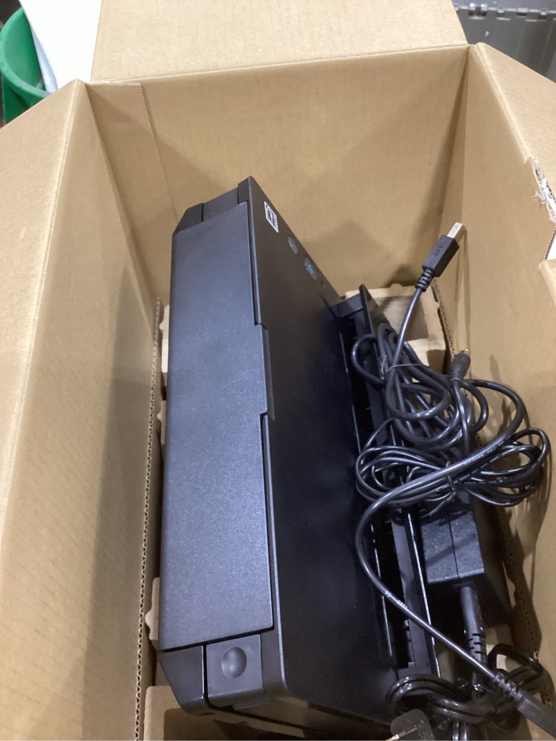 Condition photo showing As Is for canon imageformula dr-c225 ii office document scanner, black - 3258c002