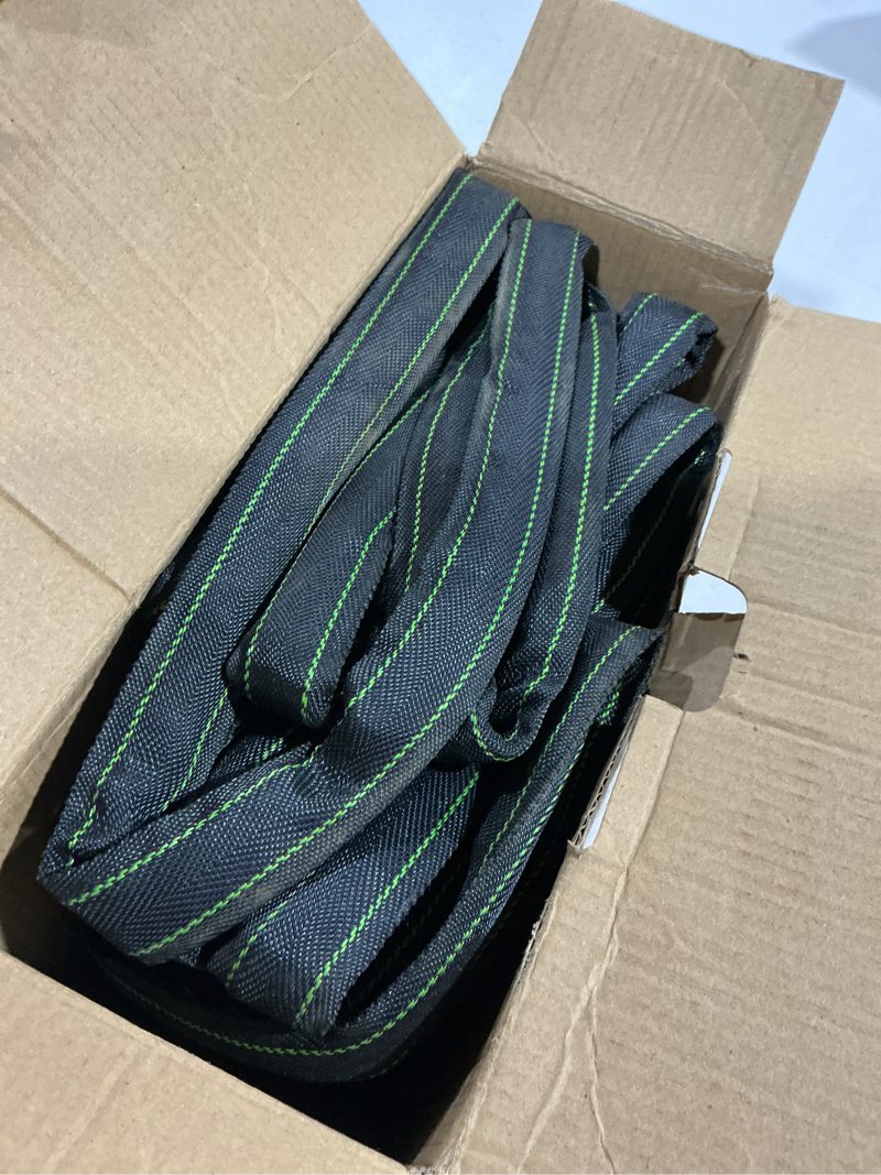 Condition photo showing Good Condition for garden hose 50ft – lightweight water hose 3/4”, flexible hose with 10 sprayer, burst-resistant, anti-kink for outdoor use, watering(green) green 50ft with nozzle