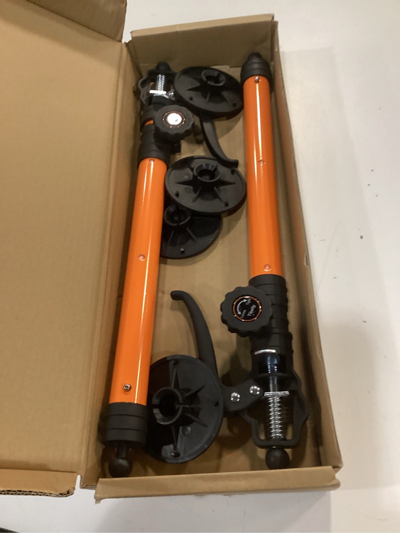 Condition photo showing Good Condition for Cabinet Jack for Installing Cabinet Support Rod 3rd Hand Support System Adjustable Support Pole,Extend from 19.29 inch to 43.30 inch,Orange 2 Pack 19.3"-43.3" | 2Pcs