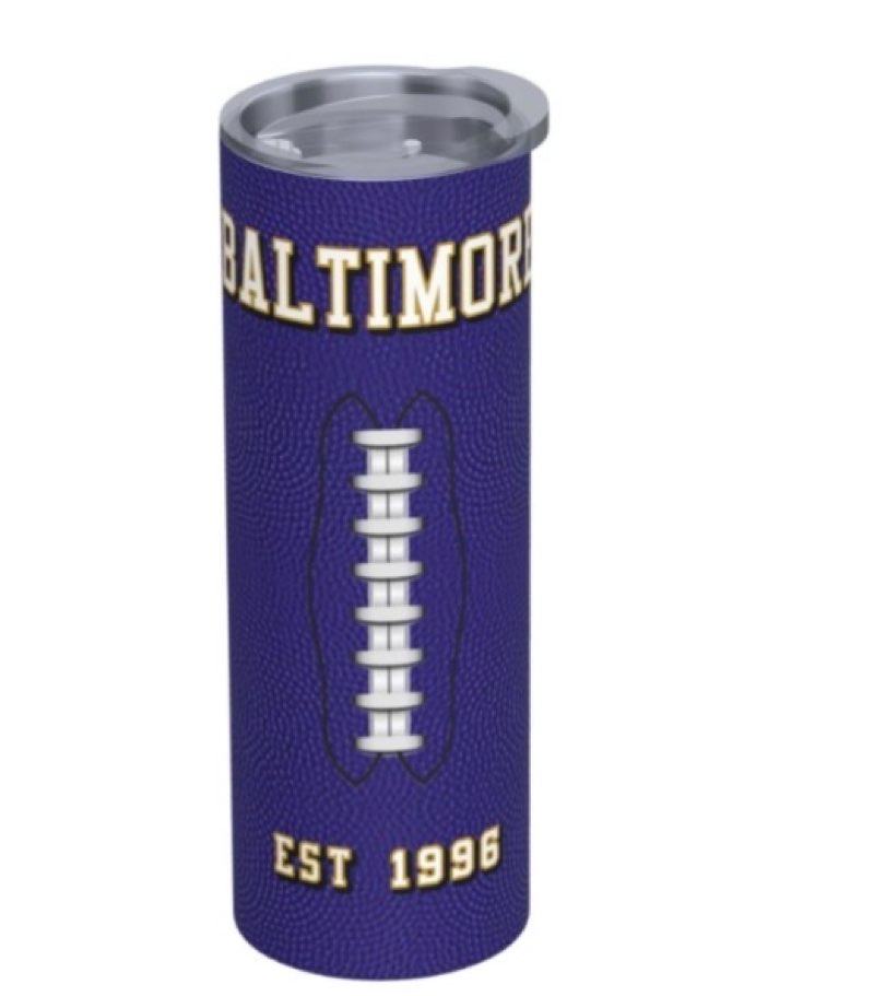 Ultrexo Minnesota Tumblers Cup Insulation Travel Stainless Steel Mug Purple