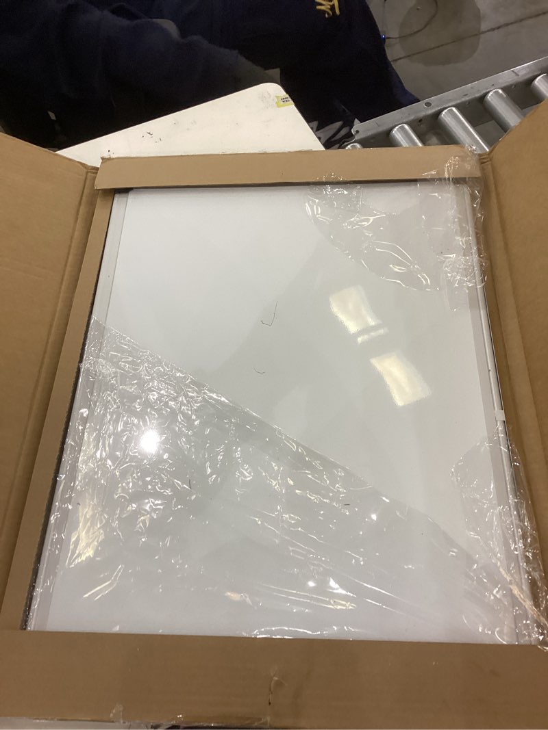 Scribanx Magnetic White Board 24" x 18" for Wall, Dry Erase Board for Home Office, School, Study Roo