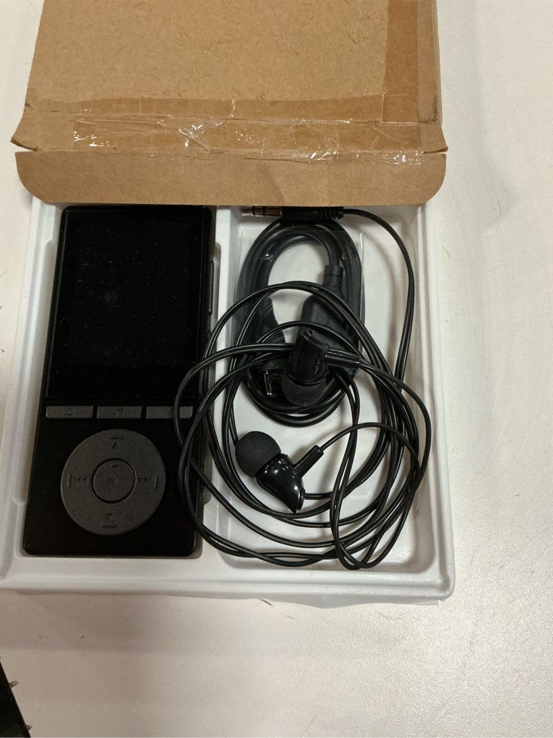 Condition photo showing Good Condition for 64GB MP3 Player with Bluetooth 5.3, Music Player with HiFi Sound for Sports Runners, 2.4" Screen MP3 Player Built in HD Speaker Voice Recorder FM Radio E-Book, Expanded Up to 128GB, Earphone Included Black