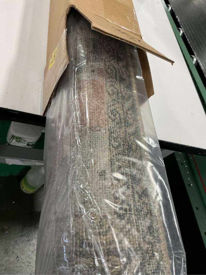 Condition photo showing New/Like New for Loloi Wynter Collection WYN-08 Graphite/Blush 2'-6" x 7'-6" Runner Rug, .13" Thick, Area Rug, Soft, Durable, Printed, Vintage Inspired, Low Pile, Non-Shedding, Easy Clean, Living Room Rug Graphite / Blush 2'6" x 7'6" (Rectangular)