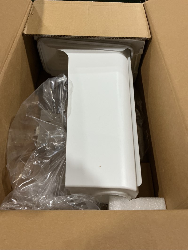 Condition photo showing As Is for upgraded da97-20156b refrigerator ice bucket compatible with samsung ice maker replacement ice tray parts da97-20156a rf28r7201sr rf28r7351sr rf27t5201sr rf27t5201sg rf28hmedbsr rf27t5501sr ice maker