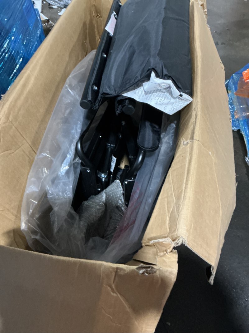 Condition photo showing Good Condition for medline premium ultra-lightweight wheelchair with flip-back desk arms and elevating leg rests for extra comfort, black, 22” w x 18" d seat 22 x 18 inch
