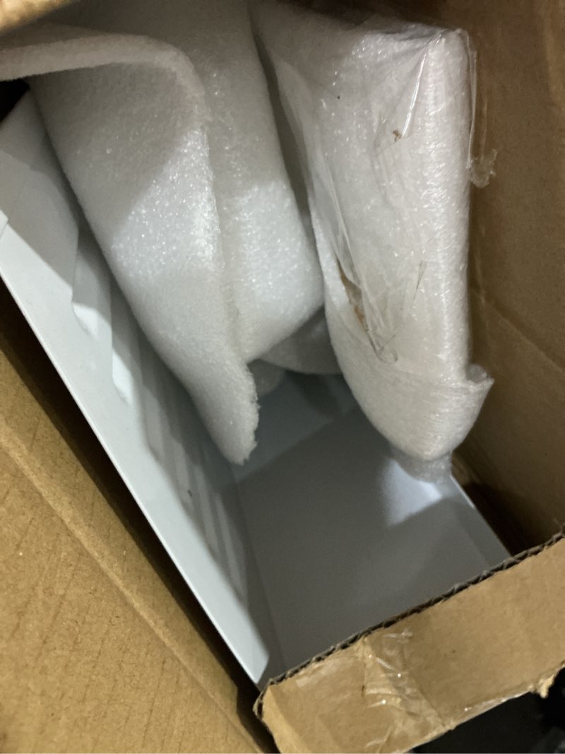 Condition photo showing Good Condition for 2 ft baseboard heater cover with left and right end caps white baseboard radiator covers for bathroom hydronic system
