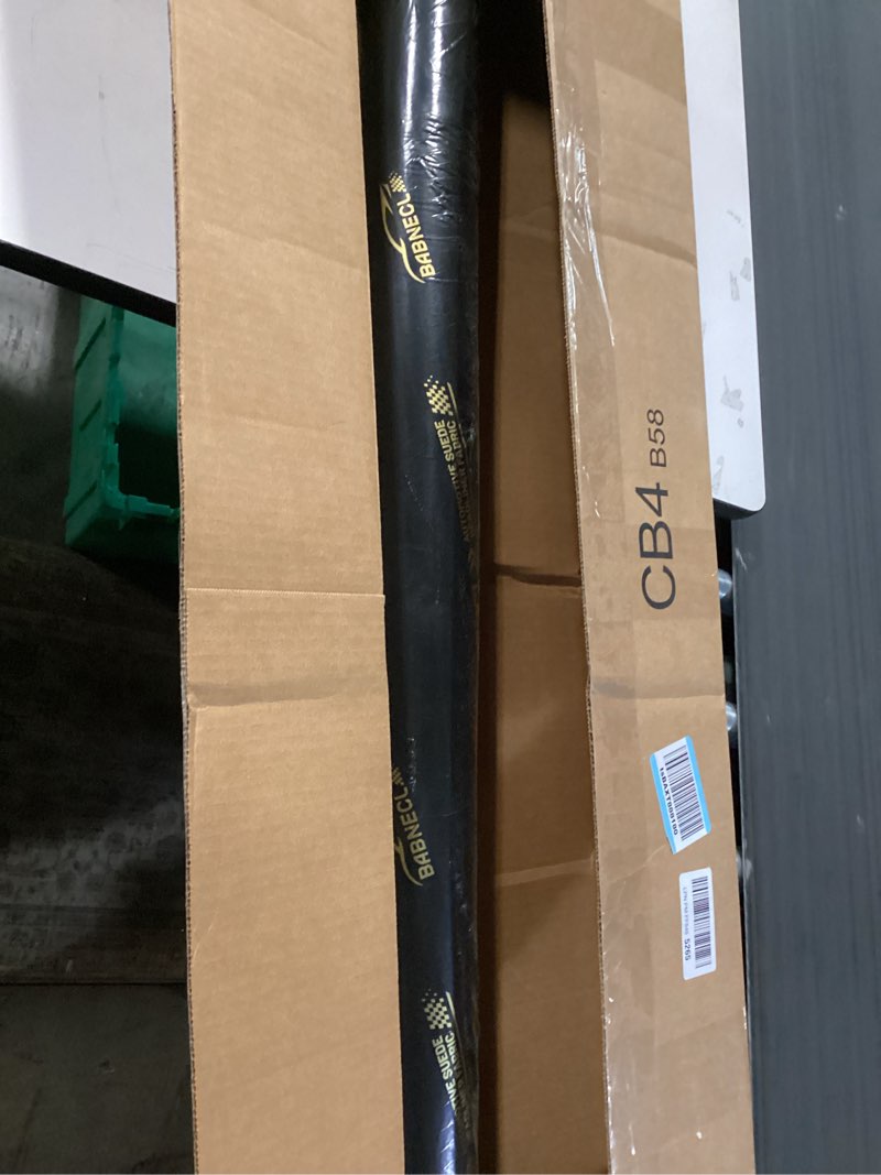 Condition photo showing New/Like New for Auto Headliner Fabric 96" L × 60" W Mesh Type with Foam Backing - Tube Packaging - Brown Interior Replacement Material for Car/Truck/SUV/RV Roof - Home Repair/DIY Headliner Material Brown 96" L × 60" W