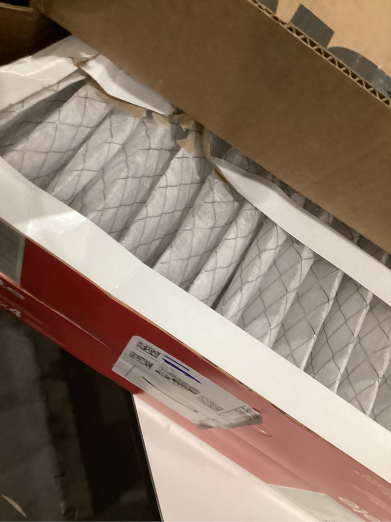 Condition photo showing Good Condition for filtrete 20x20x4, ac furnace air filter, mpr 1000 dp, micro allergen defense deep pleat, 2-pack (actual dimensions 19.88 x 19.88 x 4.31) 20x20x4 mpr 1000