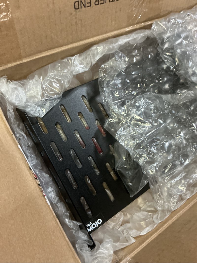 Condition photo showing Good Condition for tecmojo 1u rack shelf,19 inch rack shelf 8 inch depth,rack mount shelf with anti-slip stops,server rack shelf and network shelf for 19 in equipments, 55lbs capacity of vented 1u shelf,black,no lip 8 in/1pack
