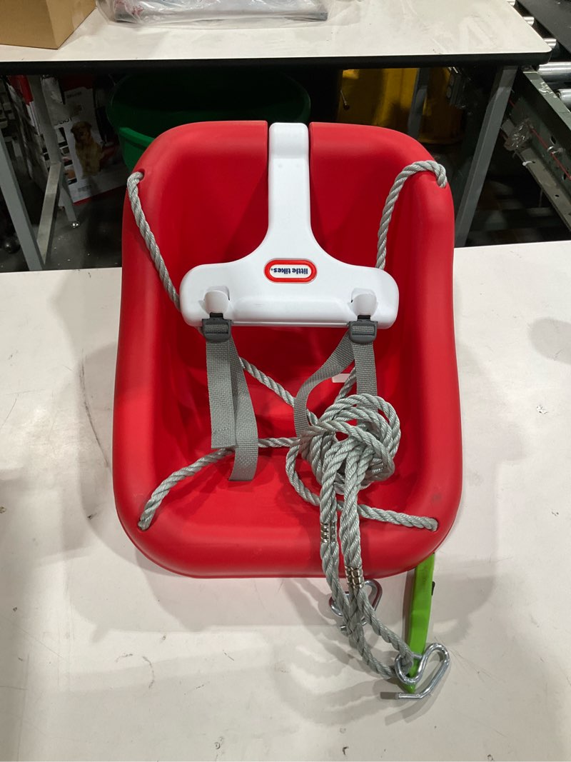 Condition photo showing Good Condition for little tikes 2-in-1 snug 'n secure swing magenta