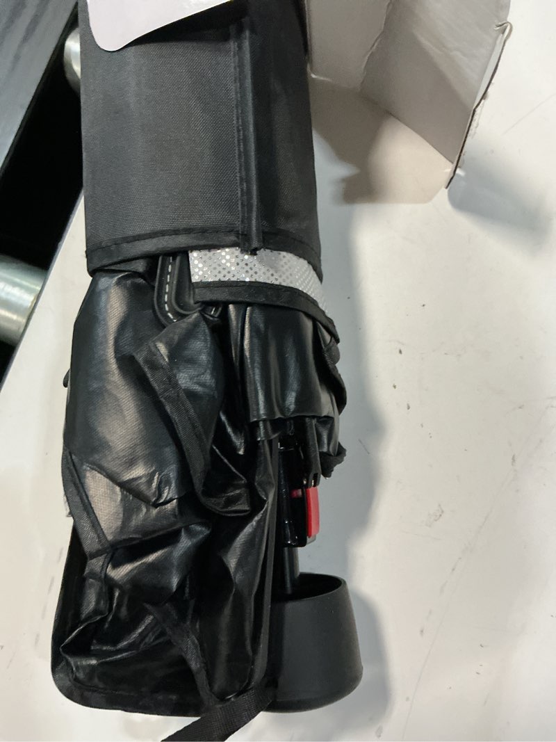 Condition photo showing Good Condition for windshield sun shade for subaru outback 2000–2026, foldable umbrella sunshade with 100% uv block, multi-layer heat insulation, reinforced 10-rib frame, keeps car cooler, summer car accessory