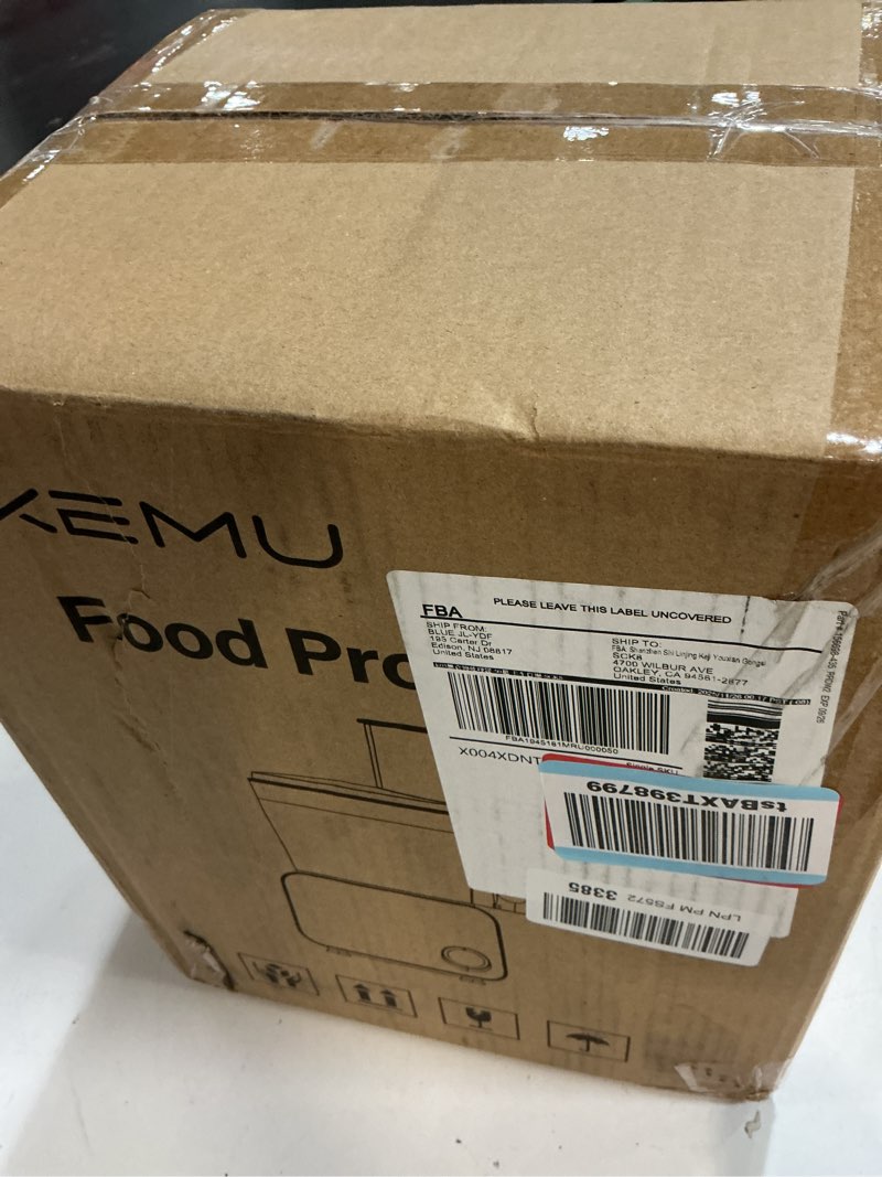 Condition photo showing Good Condition for Smart Food Processor and Vegetable Chopper, 6 Automatic Functions, BPA Free, Stainless Steel Blades, 12 Cup Bowl, 600-Watt Motor, Black