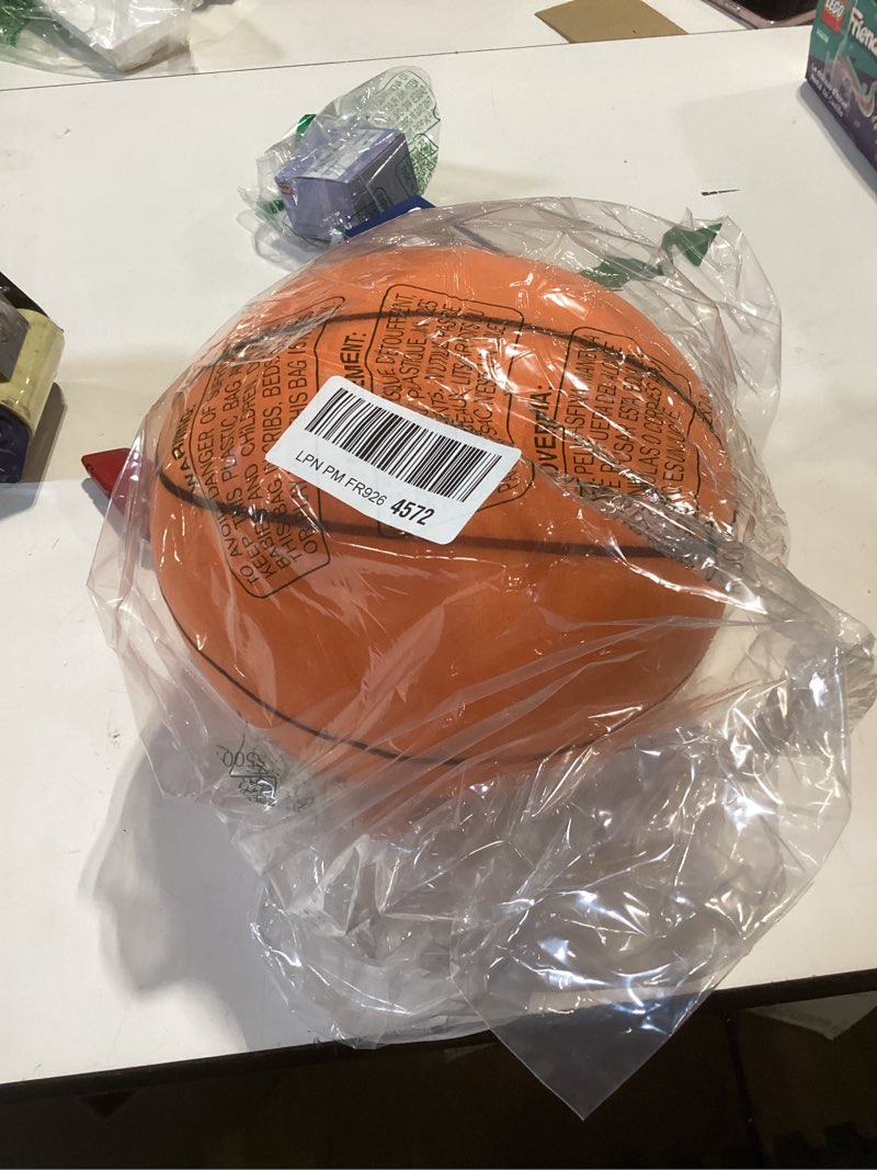 Condition photo showing Good Condition for bhpwzb silent basketball size gift packaging birthday indoor foam ball orange | quiet dribbling for summer training quiet dribbling & hoop games size 7