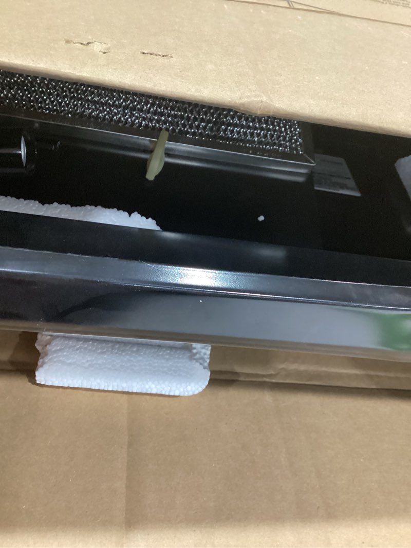 Condition photo showing New/Like New for Broan-NuTone 413023 Ductless Range Hood Insert with Light, Exhaust Fan for Under Cabinet, 30-Inch, Black Black 30-Inch