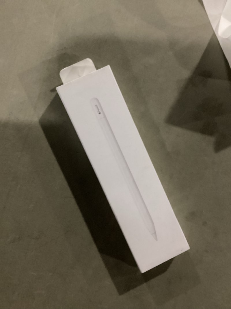 Condition photo showing New/Like New for Apple Pencil (USB-C): Device Compatibility Check Required - Pixel-Perfect Precision, Tilt Sensitivity, Ideal for Note-Taking, Drawing, and Signing Documents. Charges and Pairs with USB-C