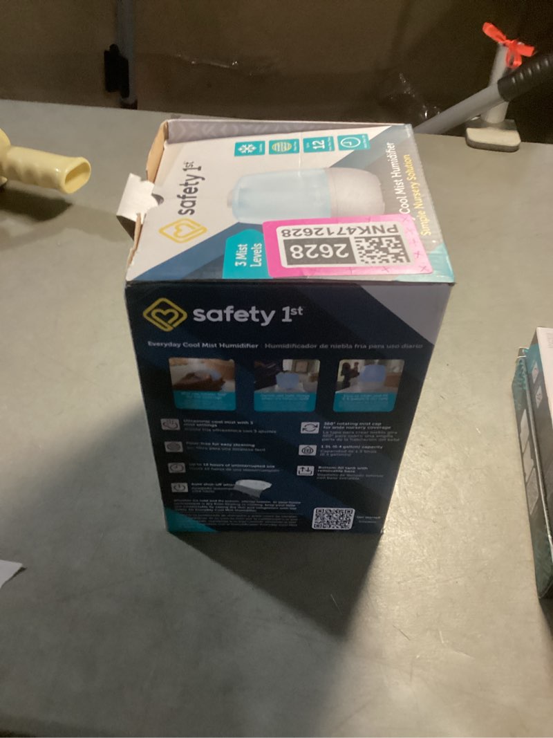 Condition photo showing Good Condition for safety 1st filter free cool mist humidifier, blue