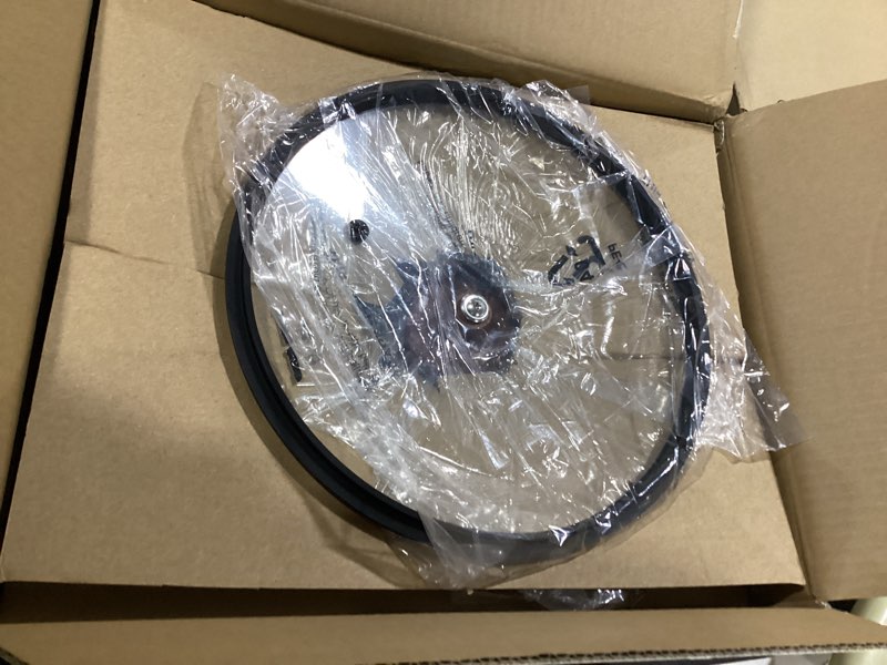 Condition photo showing Good Condition for carote 5qt ceramic stock pot with ladle, nonstick casserole with lid, even heating stockpot, fits all stoves, non stick large capacity cooking pots, pfas free, black black 5qt