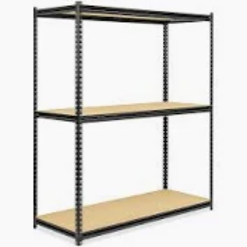 Heavy-Duty Boltless Shelving - 3-tier 