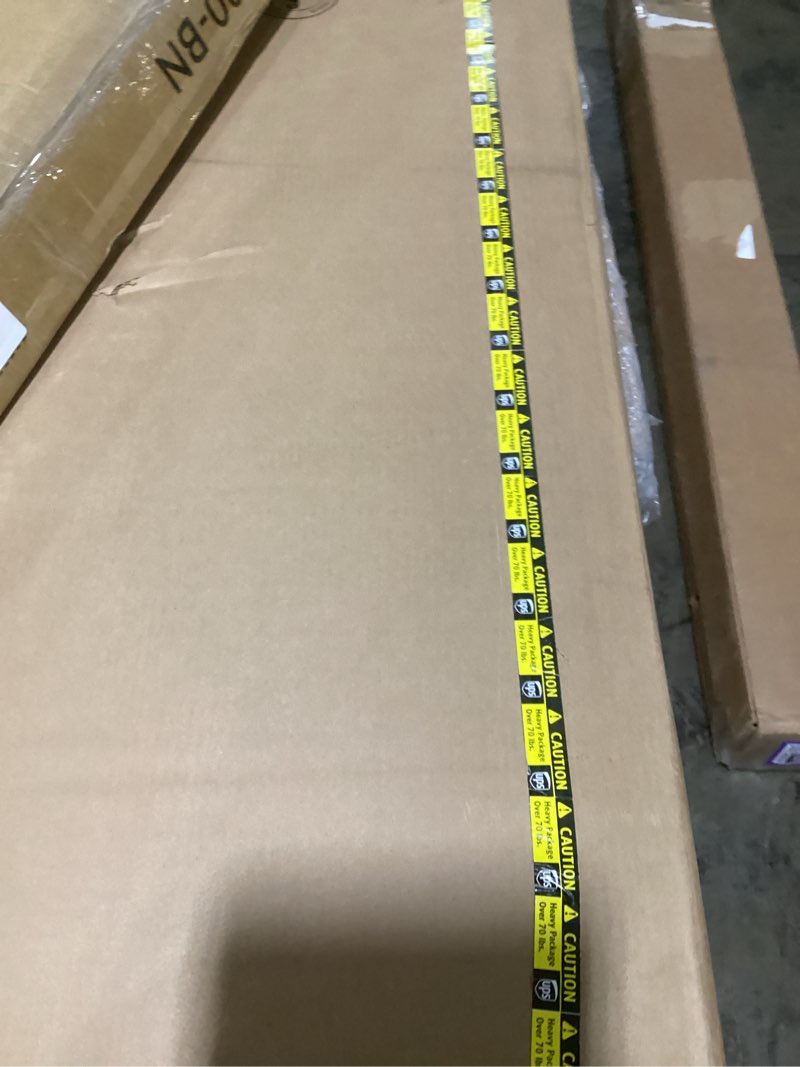 GarveeHome Farmhouse Dining Table for 6-8 People, 71" Long Brown Kitchen Tables with Wooden Sturdy F