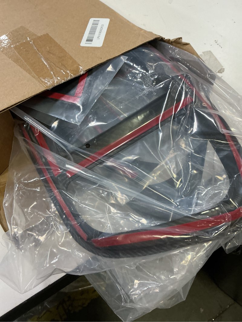Condition photo showing New/Like New for voodonala carbon fiber interior trim kits compatible with dodge challenger 2015-2024, center console dash gear shift steering wheel window lift control panel cover