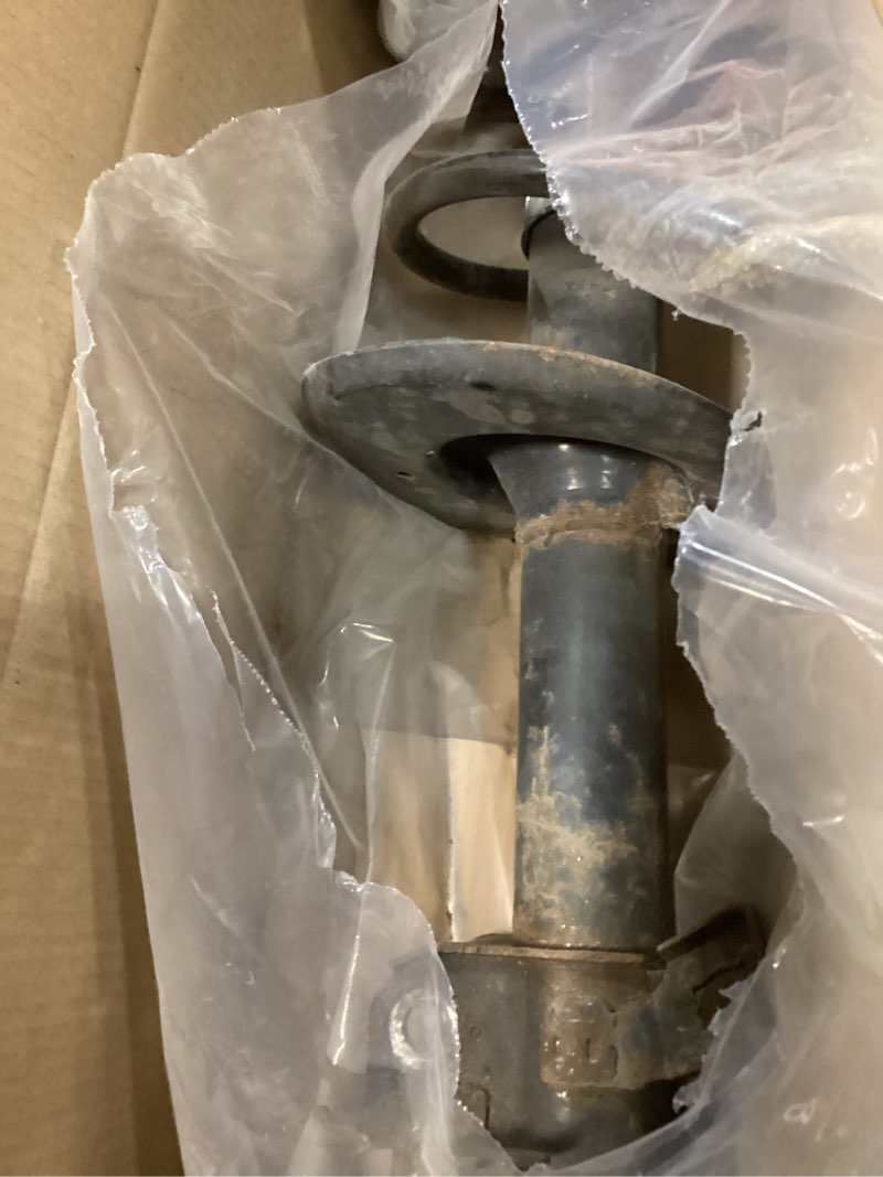 Condition photo showing As Is for a-premium front complete strut & coil spring assembly compatible with infiniti [awd] g25 2011-2012, g35 2007-2008, g37 2009-2013, q40 2015, 2-pc set